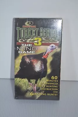 MOSSY OAK TURKEY SCHOOL 3 Mind Game VHS Tape Hunting Instruction Factory Sealed • $20.99