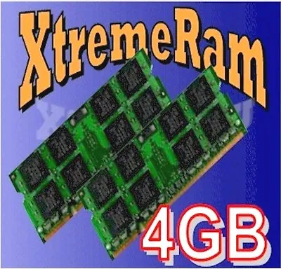 4GB (2x2GB) SODIMM Memory For Dell Inspiron 1420 1520 15211525 1720 1721 • $15.99