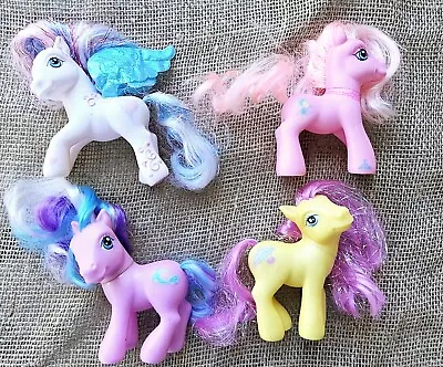 G3 My Little Pony 4 Toy Figures 4.5  Pinkie Pie Pegasus Star Catcher Merriweat • $25.99