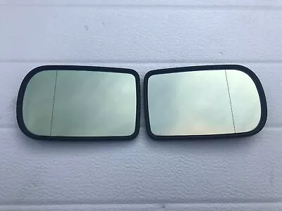 BMW E39/ E38 5 7 Series OEM Mirror Glass LH & RH Heated & Dimming Soft Green • $300