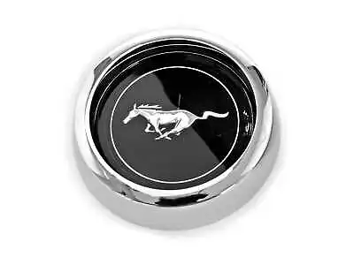 Mustang Wheel Cap Magnum 500 Black With Silver Horse 2  Each 1969 • $43.42