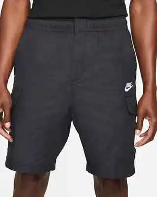 Nike Men' SPE Woven Faded Black Utility/Cargo Shorts (DN4468-010) S/M/L/XL/XXL • $68.72