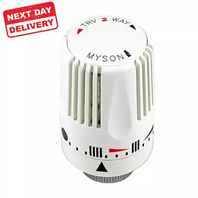 MYSON 2TRV HEAD Thermostatic Radiator Valve Replacement Head - White • £27.03