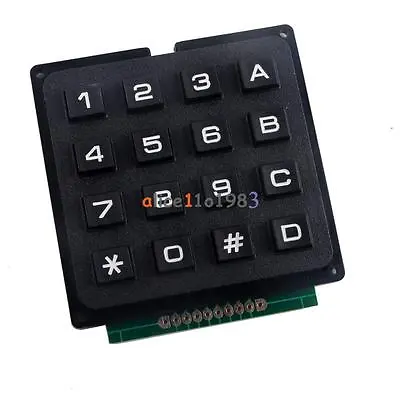 4 X 4 Matrix Array 16 Keys 4*4 Switch Keypad Keyboard Module For Arduino • $2.44