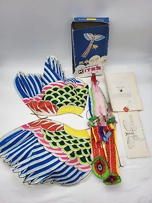 Vintage Tianjin Kites Phoenix Bird Kite With Original Box And Instructions • $24.99