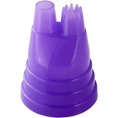 £8.19 • Buy Wilton Duo Piping Tip Set - Two Tips In One - With Decorating Bags