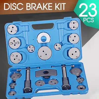 23pcs Disc Brake Wind Back Tool Kit To Rewind Car Automotive Caliper Piston AU • $25.99