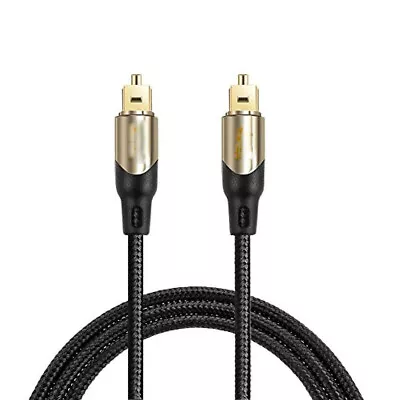 Premium Toslink Optical Fibre Cable Gold Plated Digital Audio Core S/PDIF For TV • $8.99