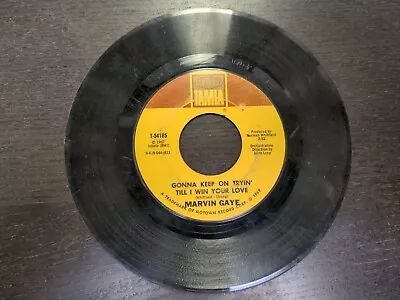 45 Record Marvin Gaye That's The Way Love Is/Gonna Keep On Tryin' Till I...VG  • $12.75