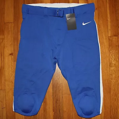 Nike Vapor Untouchable Football Pants Mens XL AO4799-494 Royal Blue • $19.99