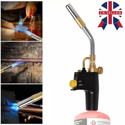 Propane Gas Solderding Brazing Plumbers Tool Gas Torch Mapp Blow Torch Map Tool • £25.98
