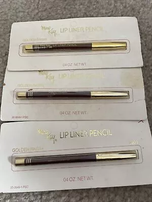 Mary Kay Golden Raisin Lip Liner Pencil 0.04 Oz 0993 Lot Of 3 - Free Shipping • $12