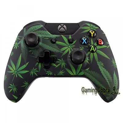 Game Green Weeds Design Repair Front Shell Cover For Xbox One Remote Controller • $15.99