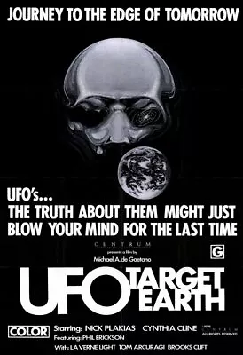 UFO TARGET EARTH 11x17 Movie Poster - Licensed | New | USA |  [A] • $11.99