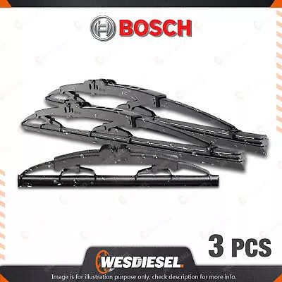 Bosch Front + Rear Wiper Blades Fit Mazda Eunos 30X EC 12/1991-1/1998 500/450 • $43.25