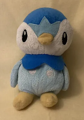 Pokemon Jakks Pacific Piplup Nintendo Stuffed Animal Penguin Beanbag Plush 6” • $14.99