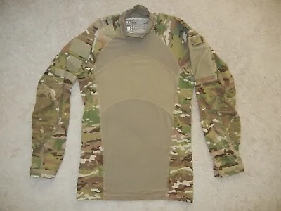 Massif Us Military Multi-cam Tactical Combat Shirt Flame Resistant Extra Small • $24.95