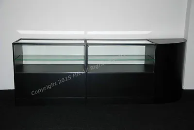 £650 • Buy Shop Counter Black Vape Retail Product Display Unit Storage Cabinet Black Kiosk
