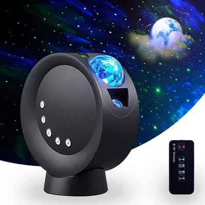 £14.99 • Buy LED Star Galaxy Nebula Projector Light Night Lamp With Base 9 Lighting Modes