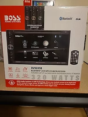 BOSS Audio BV9695B Car DVD Player With Remote  • $74.99