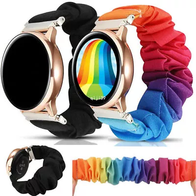 For Samsung Galaxy Watch 5 Pro 45mm 6 4 Classic 40/42/44/47 Scrunchie Band Strap • $10.99