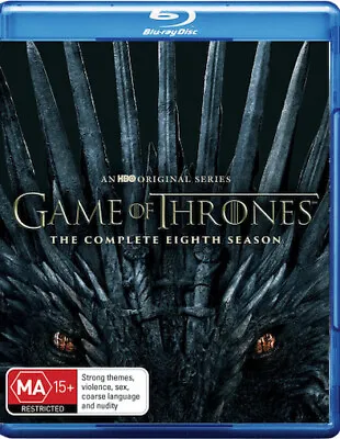 GAME OF THRONES : Season 8 Final : NEW Blu-Ray • $29.93