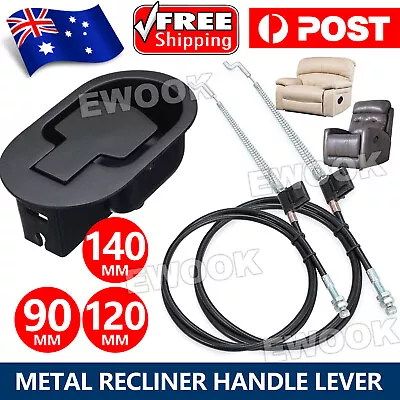 $8.95 • Buy Metal Recliner Handle Lever Trigger Replacement Lounge Chair Sofa Release Cable