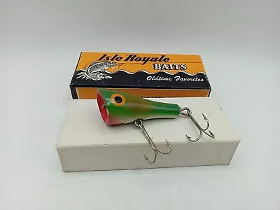 Vintage Isle Royale Fishing Lure In Original Box 22 Frog • $9.95