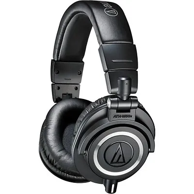 Audio-Technica ATH-M50x Sound-Isolating Monitor Headphones (Black) • $149