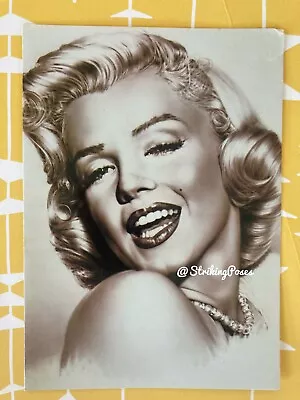 MARILYN MONROE 1980s ART GREETINGS CARD 1953 Furs Verkerke No Envelope RARE! • $4.42