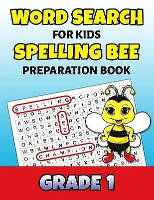 $27.50 • Buy Word Search For Kids Spelling Bee Preparation Book Grade 1 1st G By Puzzle Maste