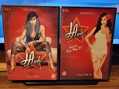 LA Ink - Season 1 Volume 1 & 2 (DVD Set 2010) NEW Sealed • $8.99