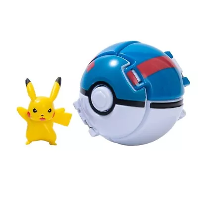 Pokeball Anime Figure Pikachu Great Ball Toy Action Model Gift • $25