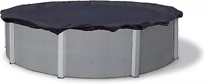 8-Year 18-Ft Round Above Ground Pool Winter CoverDark Navy Blue • $24.42