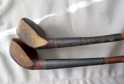 Vintage Antique  Wood Shaft Splice Neck Golf Club Woods Ca 1900 Scotland • $139.90