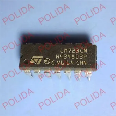 10PCS Adjustable Voltage Regulator IC ST DIP-14 LM723CN LM723N • $2.99