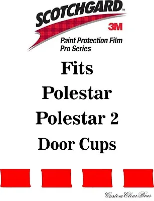 3M Scotchgard Paint Protection Pro Serie Fits 2021 2022 2023 Polestar Polestar 2 • $42.74