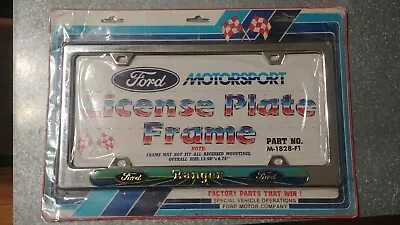 Ford Motorsport License Plate Frame  • $100