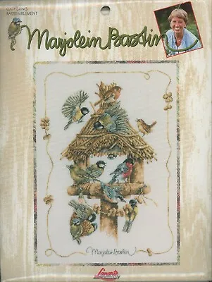 Lanarte Marjolein Bastin Gathering Bird Feeder Counted Cross Stitch KIT • $69.95