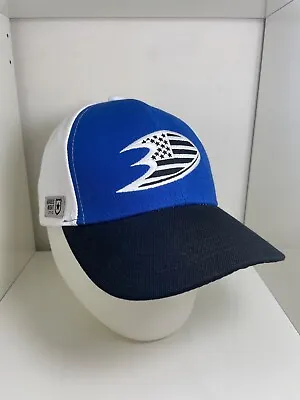 Anaheim Ducks American Flag Heroes Night Police 2019-20 Adjustable Cap Hat • $14.99