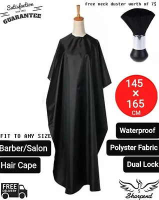 $13.99 • Buy US Hair Cutting Cape Pro Salon Hairdressing Hairdresser Gown Barber Cloth Apron 