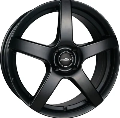 Alloy Wheels 17  Calibre Pace Black Matt For VW Passat [B5F] 01-05 • $713.99