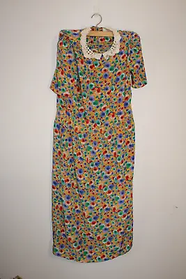 Vintage Pretense Floral Prairie Dress Size 8 Paper Tag • $19.99