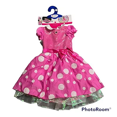 NWT Disquise 2 Piece Disney Junior Minnie Mouse Costume Child Size M (7-8) • $19.99
