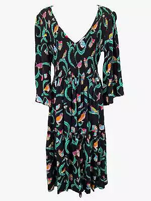 Harvest Lane Funky Jungle Print Maxi Dress Size 14 • $107.99