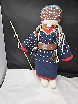 Native American Beaded Indian Doll - Crow- 17  - Mary Lou Big Day • $795