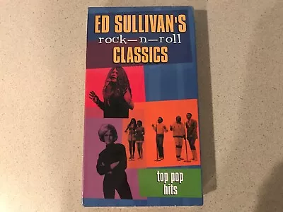 Ed Sullivan's Rock N Roll Classics: Top Pop Hits (VHS 2000) • $4.79
