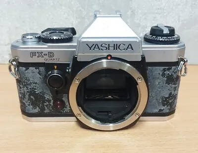 Vintage Yashica Quartz FX-D SLR 35mm Film Camera - Unit Only *See Description • £49.99