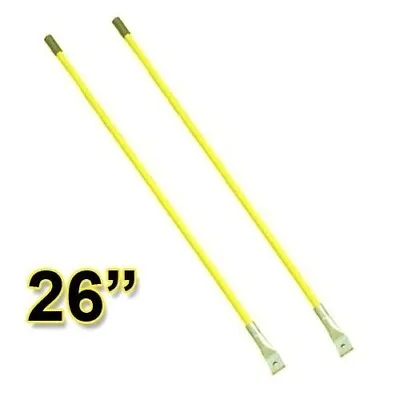 26  YELLOW Meyer Snow Plow Guide Sticks Blade Markers PAIR Kit SNOWPLOW 09916  • $24.99