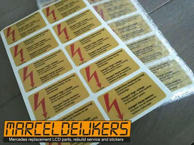 Mercedes Benz Engine Air Filter Sticker Label New W201 W123 W124 W126 W116 W107 • $8.25